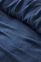 L'essentiel linge de maison Colcha doble Muslin Azul marino 220 x 250